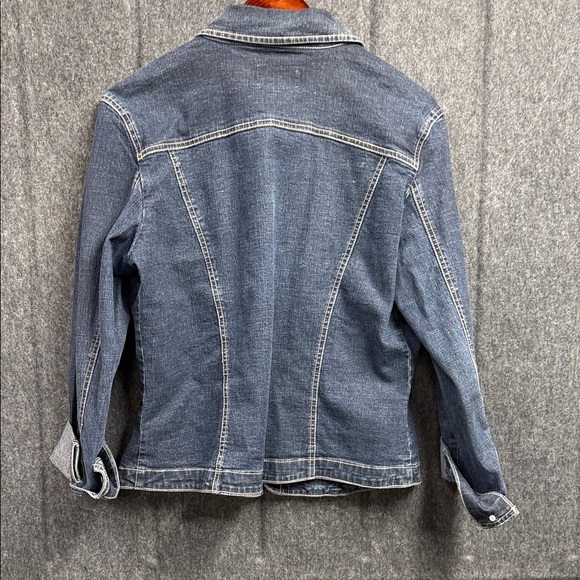 Live a Little Classic Blue Jean Jacket - Picture 4 of 4